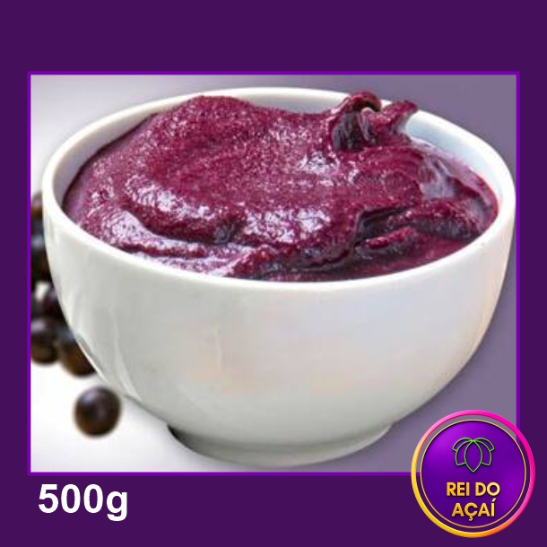 Açaí sem os acompanhamentos - 500g